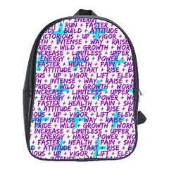 Hard Workout School Bag (large) by jumpercat