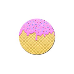 Strawberry Ice Cream Golf Ball Marker (4 Pack) by jumpercat