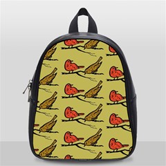 Animal Nature Wild Wildlife School Bag (small) by BangZart