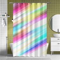 Background Course Abstract Pattern Shower Curtain 48  X 72  (small)  by BangZart