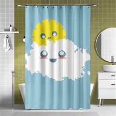 Cloud Cloudlet Sun Sky Milota Shower Curtain 48  X 72  (small)  by BangZart