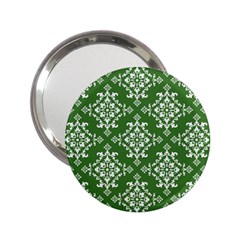 St Patrick S Day Damask Vintage 2 25  Handbag Mirrors by BangZart