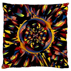 Spiky Abstract Large Cushion Case (two Sides) by linceazul