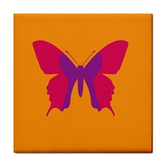 Butterfly Wings Insect Nature Tile Coasters by Celenk