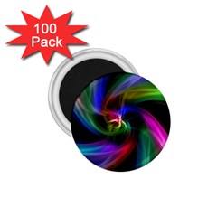 Peacock Bird Animal Feather 1 75  Magnets (100 Pack)  by Celenk