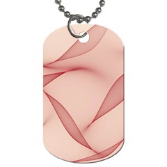 Background Light Glow Abstract Art Dog Tag (one Side) by Celenk