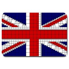 Union Jack Flag Uk Patriotic Large Doormat  by Celenk