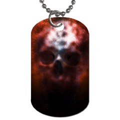 Skull Horror Halloween Death Dead Dog Tag (one Side) by Celenk