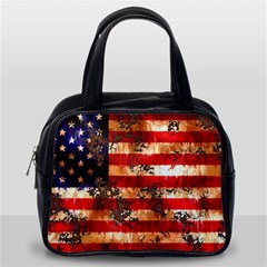 American Flag Usa Symbol National Classic Handbags (one Side) by Celenk