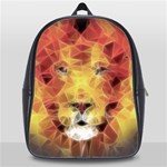 Fractal Lion School Bag (XL) Front