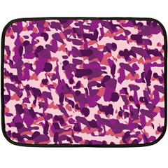 Pink Camo Double Sided Fleece Blanket (mini)  by snowwhitegirl