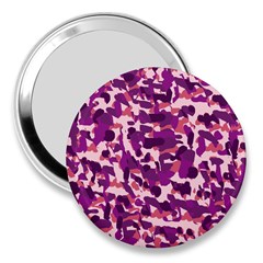 Pink Camo 3  Handbag Mirrors by snowwhitegirl