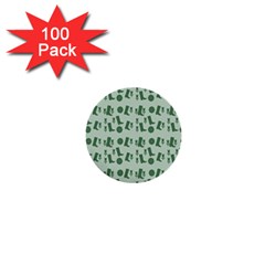 Green Boots 1  Mini Buttons (100 Pack)  by snowwhitegirl