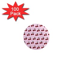 Pink Cherries 1  Mini Magnets (100 Pack)  by snowwhitegirl