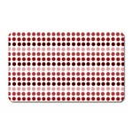 Reddish Dots Magnet (Rectangular) Front