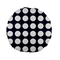 Big Dot Blue Standard 15  Premium Flano Round Cushions by snowwhitegirl