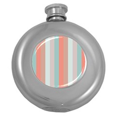 Seafoam Splash Round Hip Flask (5 Oz) by snowwhitegirl