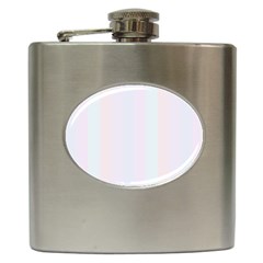 Albino Pinks Hip Flask (6 Oz) by snowwhitegirl