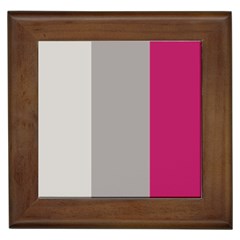 Laura Lines Framed Tiles by snowwhitegirl
