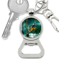 Funny Pirate Parrot With Hat Bottle Opener Key Chains by FantasyWorld7