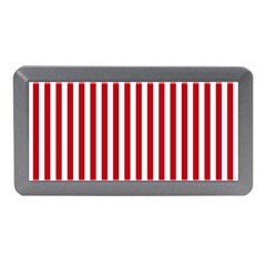 Red Stripes Memory Card Reader (mini) by jumpercat