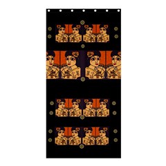 Geisha With Friends In Lotus Garden Having A Calm Evening Shower Curtain 36  X 72  (stall)  by pepitasart