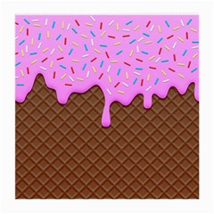 Chocolate And Strawberry Icecream Medium Glasses Cloth (2-side) by jumpercat