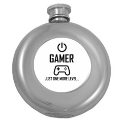 Gamer Round Hip Flask (5 Oz) by Valentinaart