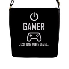 Gamer Flap Messenger Bag (l)  by Valentinaart