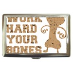 Work Hard Your Bones Cigarette Money Cases Front