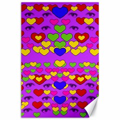 I Love This Lovely Hearty One Canvas 24  X 36  by pepitasart