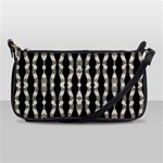 Wavy Stripes Pattern Shoulder Clutch Bags Front