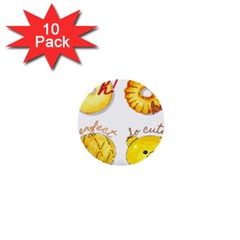 Cute Bread 1  Mini Buttons (10 Pack)  by KuriSweets