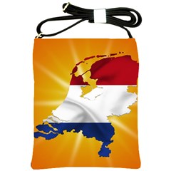 Holland Country Nation Netherlands Flag Shoulder Sling Bags by Nexatart