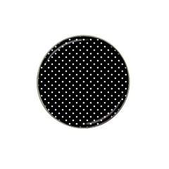 Black Polka Dots Hat Clip Ball Marker (10 Pack) by jumpercat