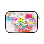 Umbrella Art Abstract Watercolor Apple iPad Mini Zipper Cases Front