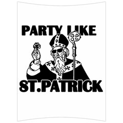  St  Patricks Day  Back Support Cushion by Valentinaart