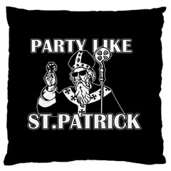  St  Patricks Day  Large Flano Cushion Case (one Side) by Valentinaart