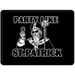  St. Patricks day  Double Sided Fleece Blanket (Large)  80 x60  Blanket Front