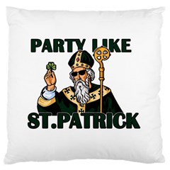  St  Patricks Day  Large Flano Cushion Case (one Side) by Valentinaart