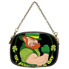 St  Patricks Day Chain Purses (two Sides)  by Valentinaart