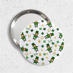 St Patricks Day Pattern 2 25  Handbag Mirrors by Valentinaart