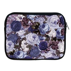 Rose Bushes Blue Apple Ipad 2/3/4 Zipper Cases by snowwhitegirl