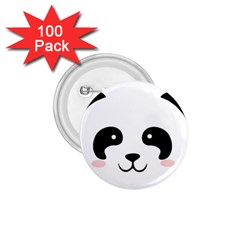 Panda  1 75  Buttons (100 Pack)  by Valentinaart