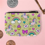 Cute Unicorn Pattern Mini Coin Purses Back