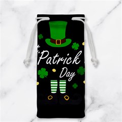 St Patricks Leprechaun Jewelry Bag by Valentinaart