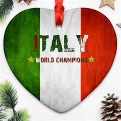 Football World Cup Heart Ornament (two Sides) by Valentinaart