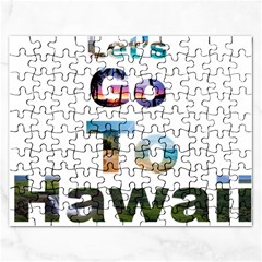 Hawaii Rectangular Jigsaw Puzzl by Howtobead
