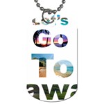 Hawaii Dog Tag (Two Sides) Front