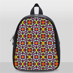 Pattern-28 School Bag (small) by ArtworkByPatrick